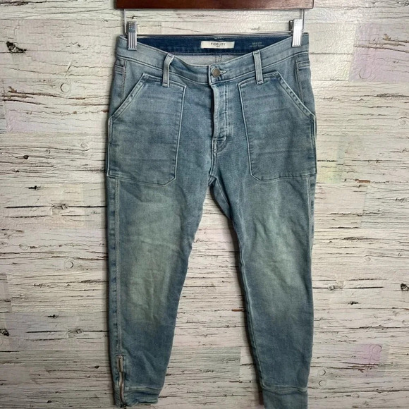 Fidelity mikey slouchy skinny jeans  size 24 - Picture 1 of 9